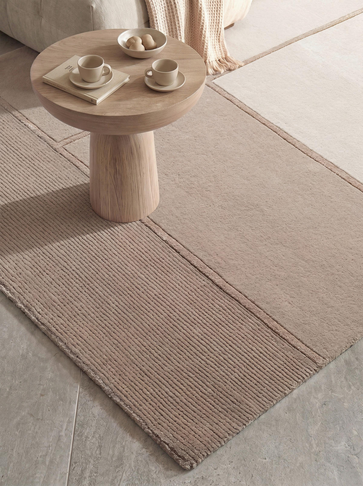WOLLTEPPICH Wohnzimmer 160/230 cm Kollektion 1888 Presilda Creme, Beige rechteckig  - Beige/Creme, Basics, Textil (160/230cm) - Villeroy & Boch