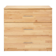 WICKELKOMMODE MALMÖ - Erlefarben, Natur, Holz/Metall (105/93/55cm) - Jimmylee