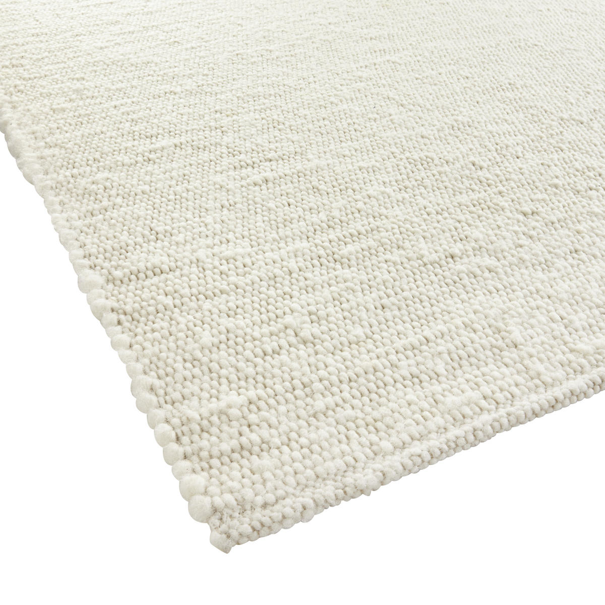 HANDWEBTEPPICH 70/130 cm Vinci  - Perlmutt, Natur, Textil (70/130cm) - Linea Natura
