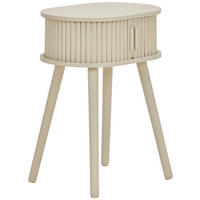 BEISTELLTISCH 40/30/53 cm Kaschmir oval  - Kaschmir, LIFESTYLE, Holzwerkstoff (40/30/53cm) - Carryhome