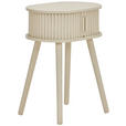 BEISTELLTISCH 40/30/53 cm Kaschmir oval  - Kaschmir, LIFESTYLE, Holzwerkstoff (40/30/53cm) - Carryhome
