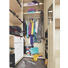 BEGEHBARER ECKSCHRANK 5 -türig Eschefarben, Grün, Weiß - Eschefarben/Creme, Design, Holzwerkstoff/Kunststoff (135,8/220,9/138,3cm) - WELNOVA