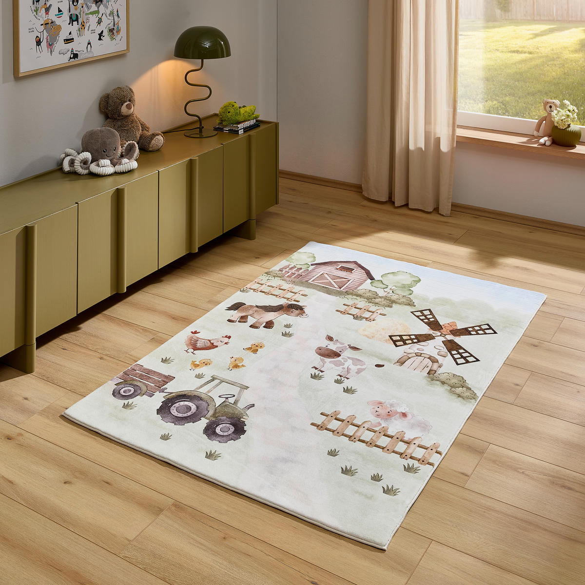 KINDERTEPPICH 120/170 cm  - Multicolor, Design, Textil (120/170cm) - Ben'n'jen