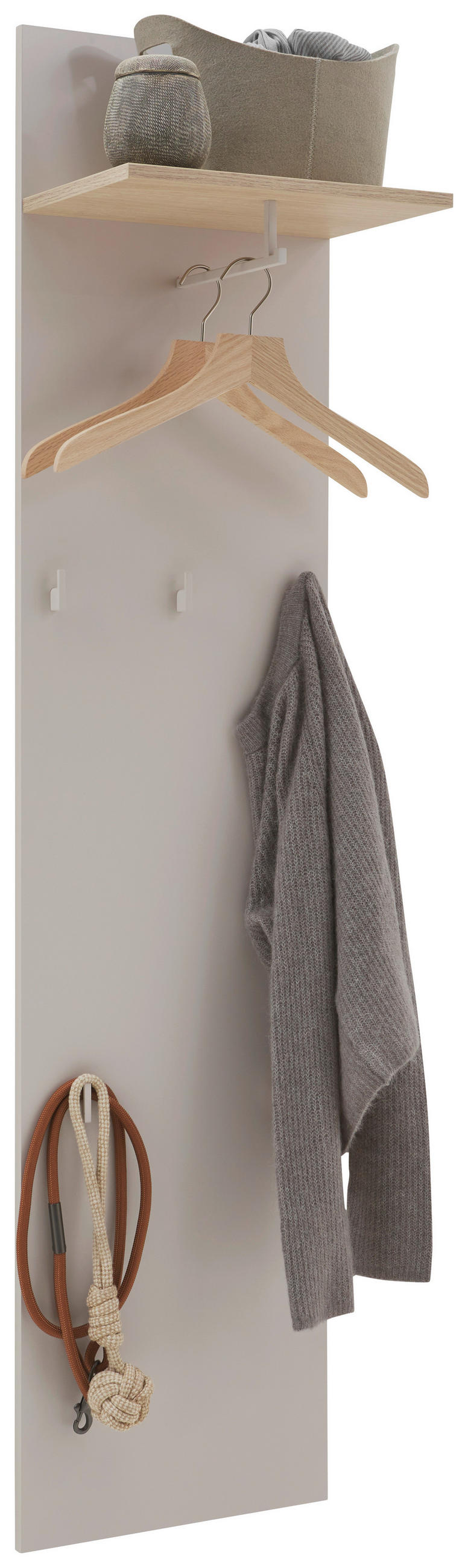 GARDEROBENPANEEL  in 40/170/28 cm  - Kaschmir, Design, Holzwerkstoff (40/170/28cm) - Voleo