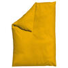 BETTDECKENBEZUG KNITTED JERSEY Jersey 135-140/200 cm  - Currygelb, Basics, Textil (135-140/200cm) - Schlafgut