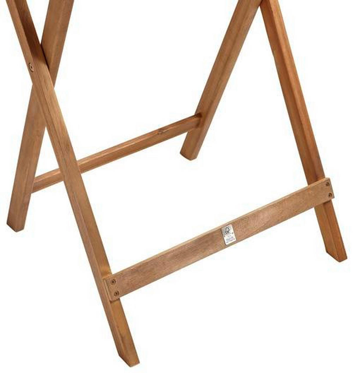 VRTNA MIZA les barva tikovine  - barva tikovine, Natur, les (60/60/72cm) - Ambia Garden