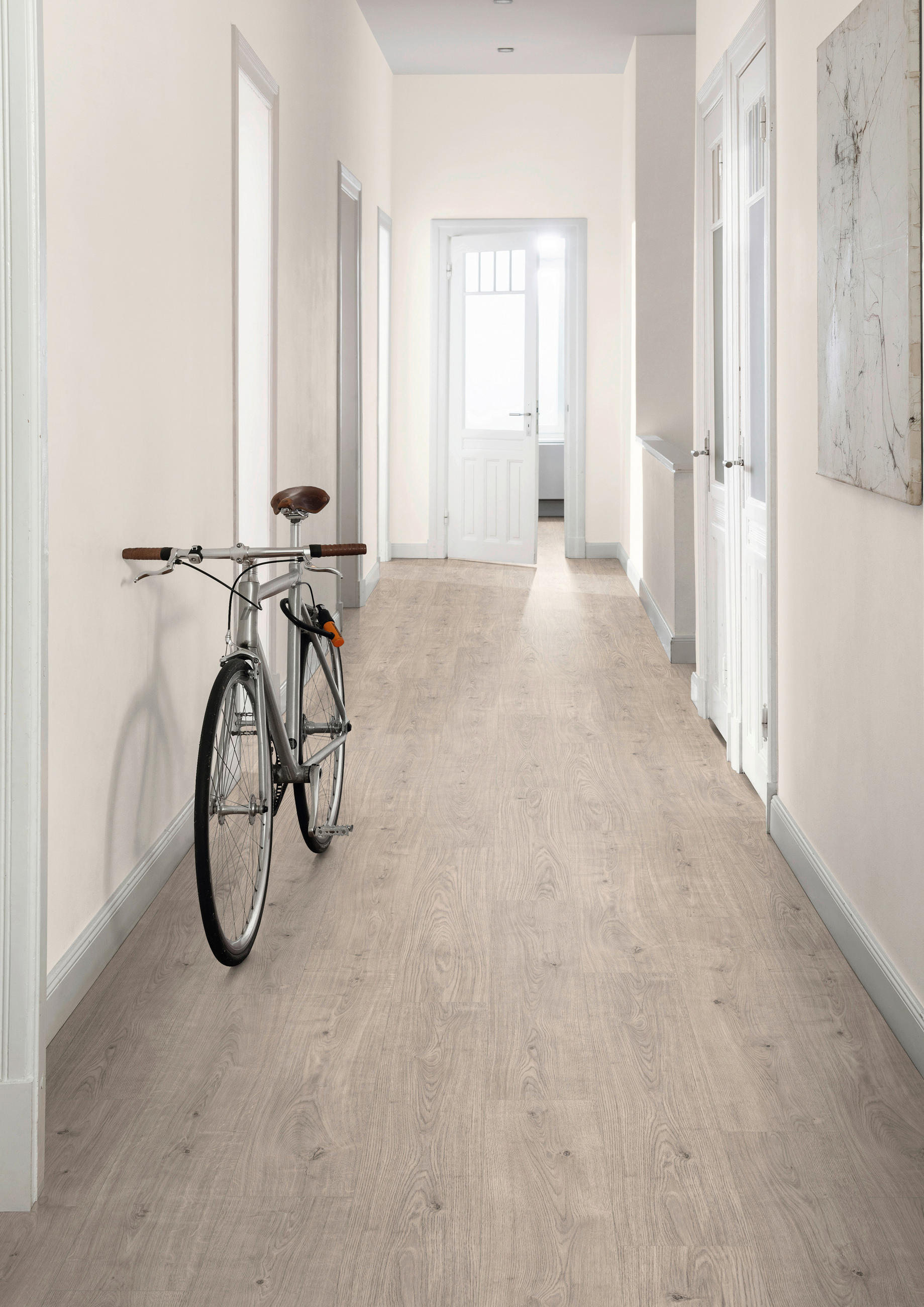 LAMINATBODEN Berdal Eiche EGGER Nature Sense Aqua  per  m² - Eichefarben/Hellgrau, KONVENTIONELL, Holzwerkstoff (129.2/19.3/0.8cm) - Egger Holzwerkstoffe