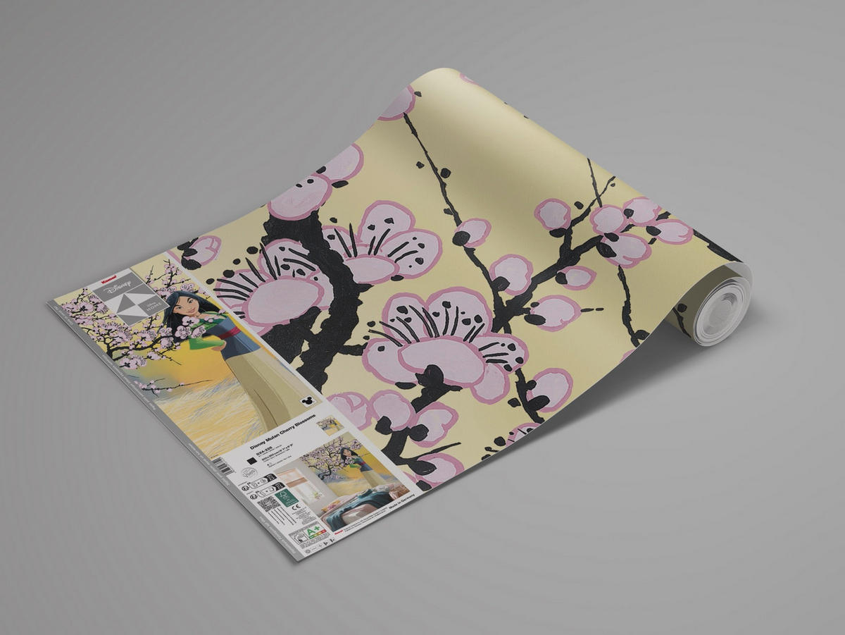 FOTOTAPETE - Gelb/Naturfarben, Design, Textil (200/250cm) - Disney