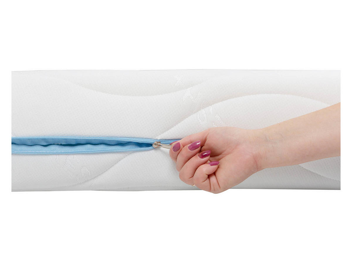 KOMFORTSCHAUMMATRATZE 140/200 cm H4 = sehr fest  - Konventionell, Textil (140/200cm) - Sleeptex