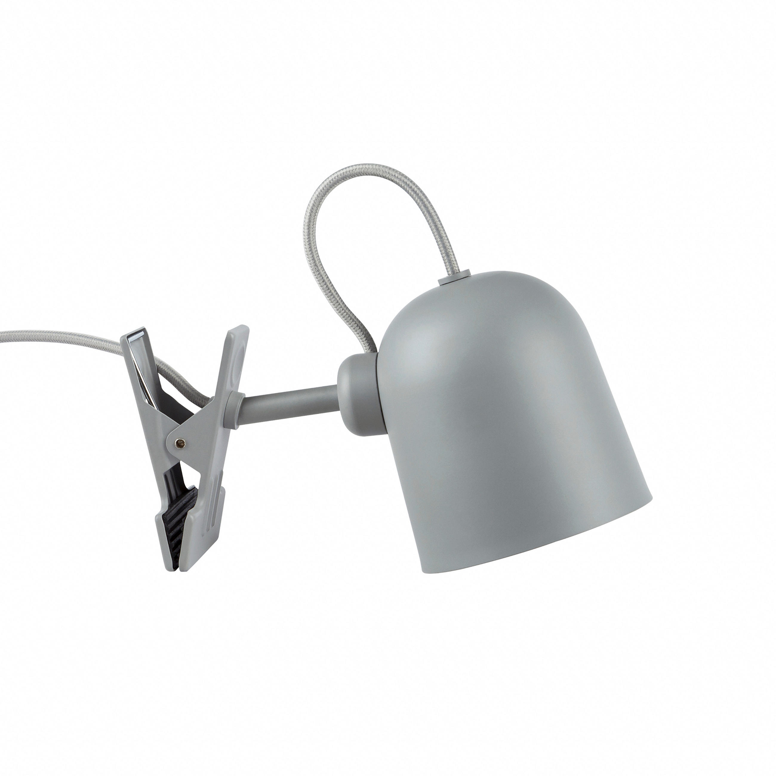 KLEMMLEUCHTE 10/12,4 cm   - Weiß/Grau, Design, Metall (10/12,4cm) - Nordlux