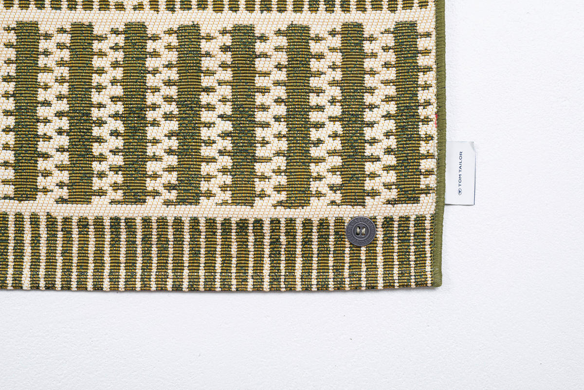 OUTDOORTEPPICH  für Terrasse und Balkon 160/235 cm Grün  - Grün, Basics, Textil (160/235cm) - Tom Tailor