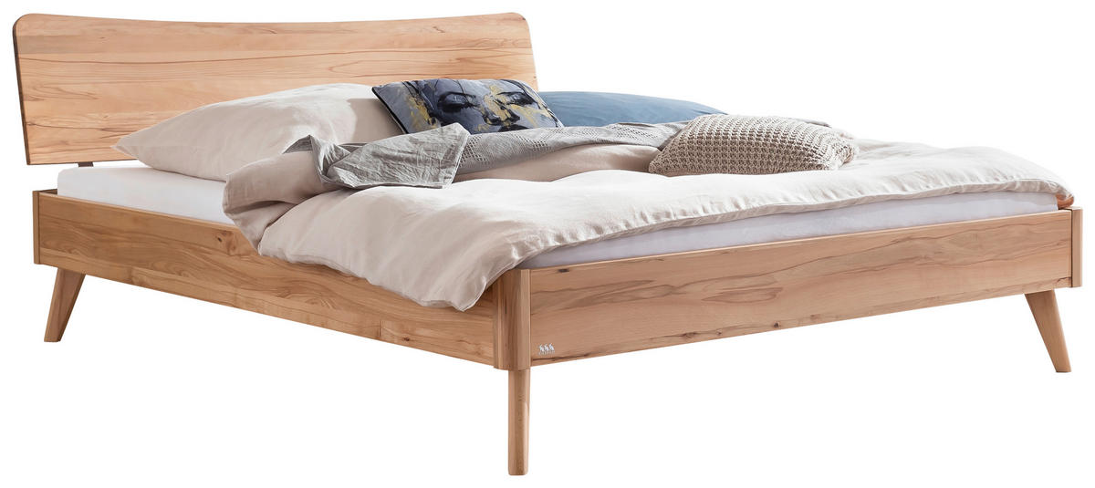 BETT 180/200 cm,  in Buchefarben,  - Buchefarben, Design, Holz (180/200cm) - Hasena