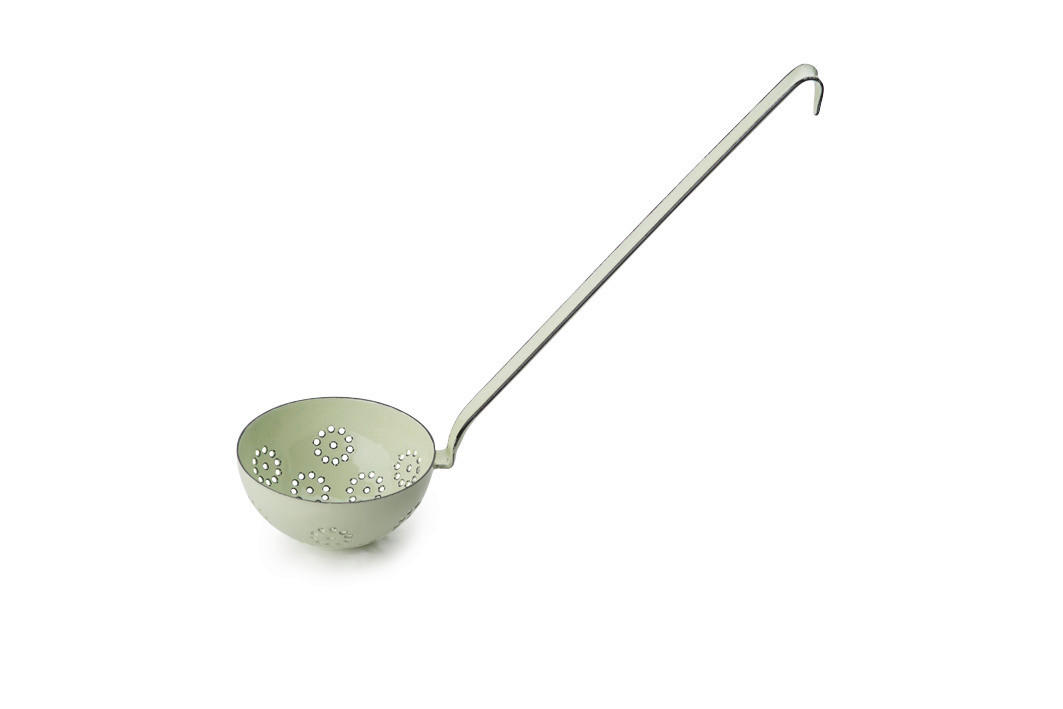 SCHÖPFLÖFFEL Classic bunt  - Hellgrün, Basics, Metall (9cm) - Riess