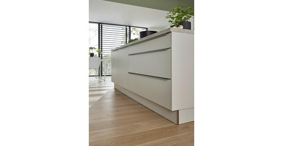 EINBAUKÜCHE   - Sandfarben/Sahara, Design, Holzwerkstoff - Dieter Knoll