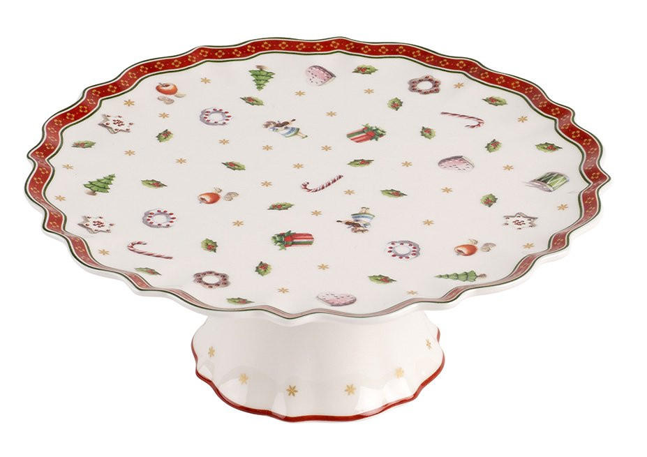 TORTOVÝ PODNOS Toy´s Delight  21 cm   - krémová/červená, Lifestyle, keramika (21cm) - Villeroy & Boch