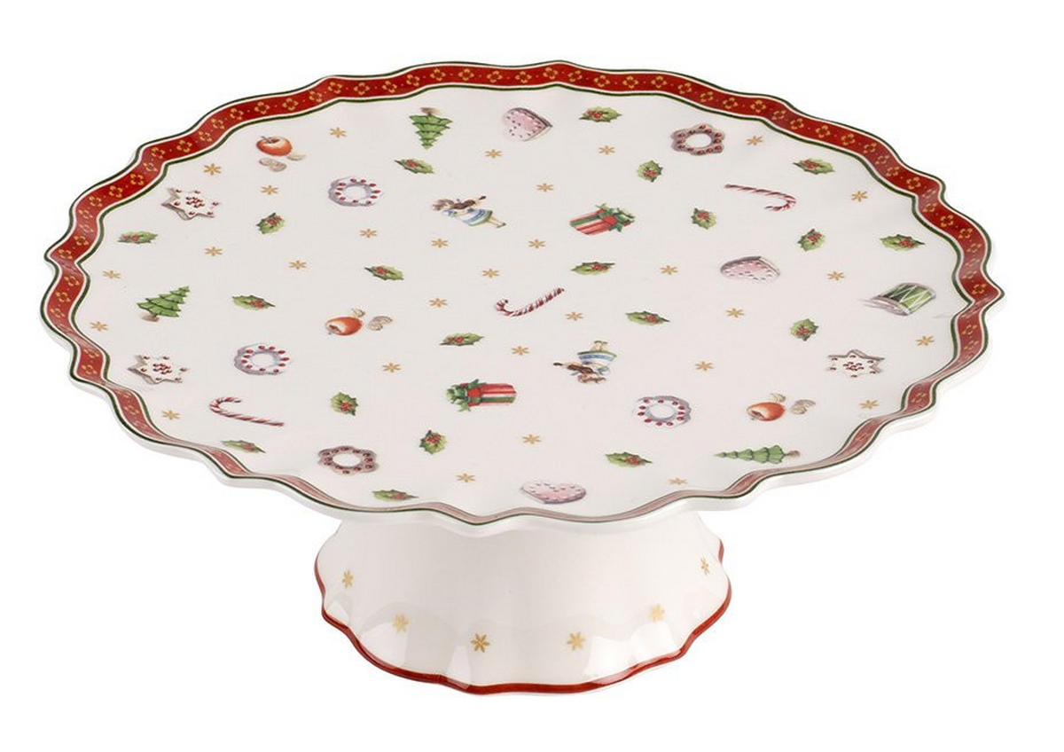 TORTOVÝ PODNOS Toy´s Delight  21 cm   - krémová/červená, Lifestyle, keramika (21cm) - Villeroy & Boch