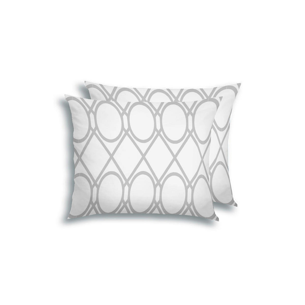 KOPFPOLSTERBEZUG 50/60 cm  - Hellgrau, Design, Textil (50/60cm) - Florella