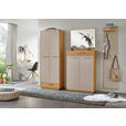GARDEROBE 4-teilig  in 220/195/37 cm  - Taupe/Eichefarben, Design, Holz/Holzwerkstoff (220/195/37cm) - Novel
