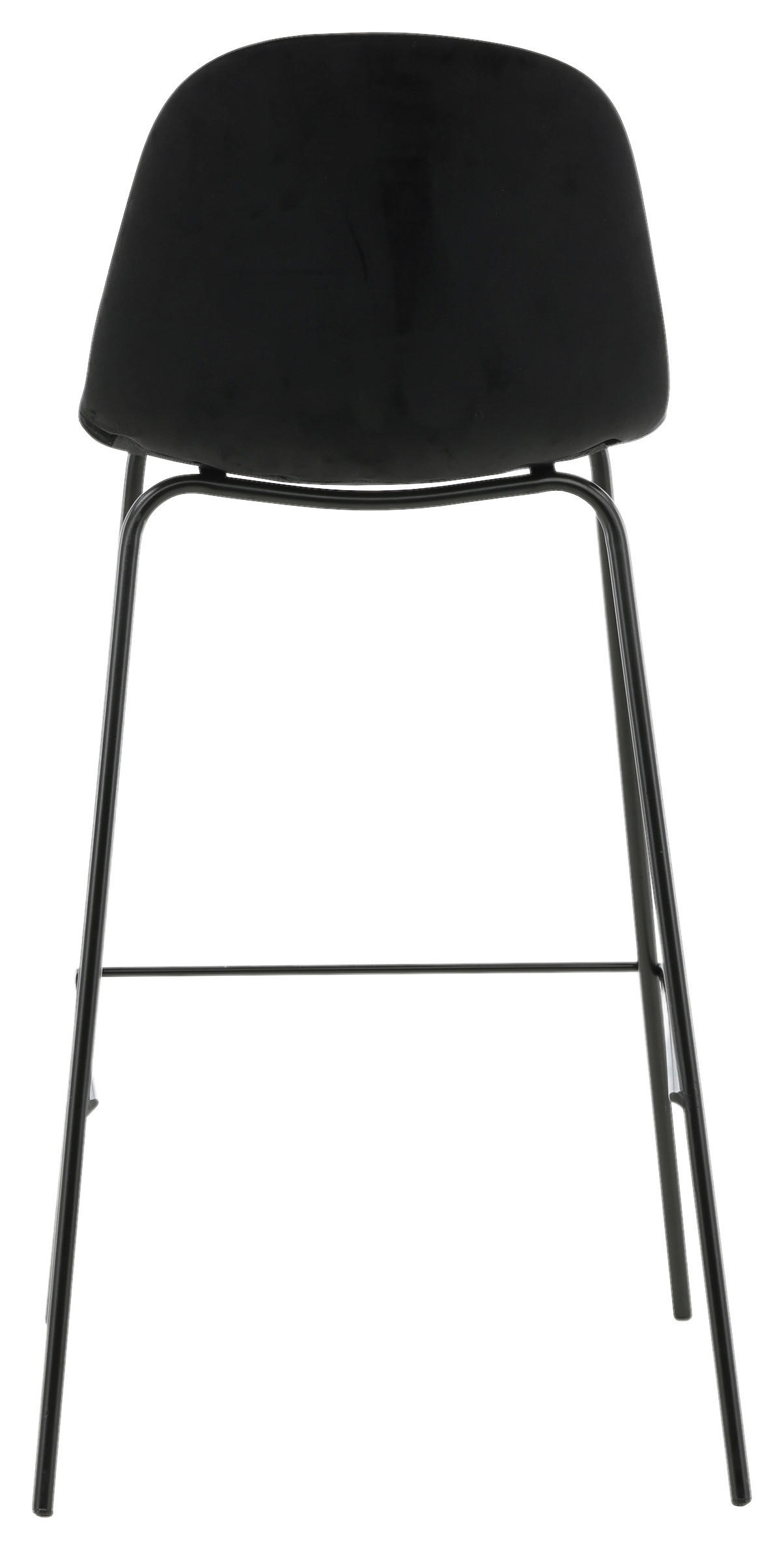 BARPALL SET i svart  - svart, Design, metall/textil (41.5/105/43cm) - Livetastic