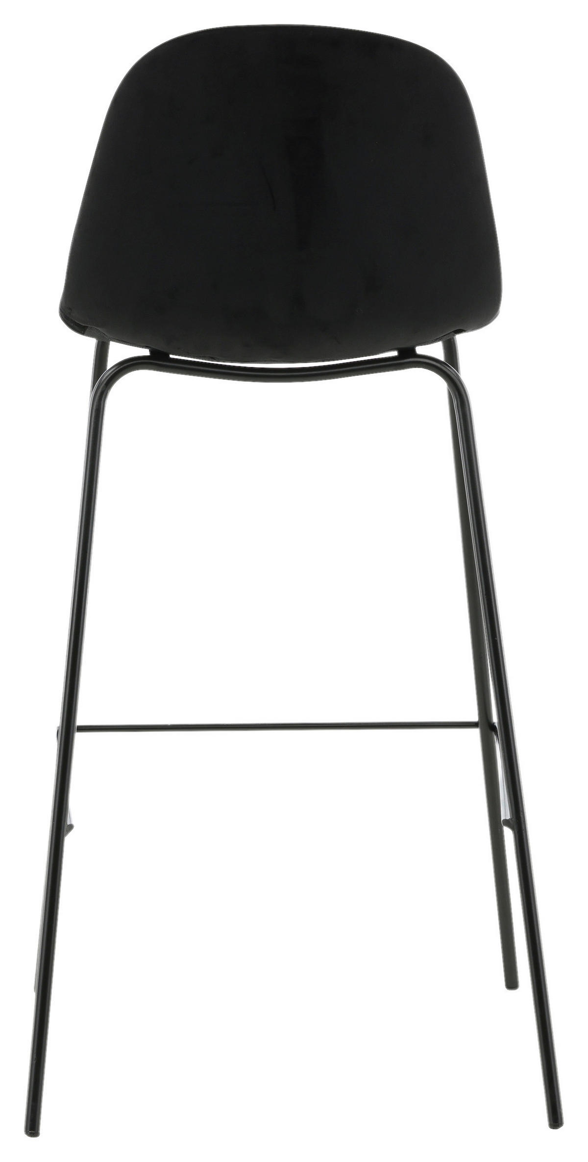 BARPALL SET i svart  - svart, Design, metall/textil (41.5/105/43cm) - Livetastic