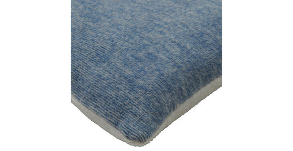 KISSENHÜLLE 45/45 cm    - Blau/Grau, KONVENTIONELL, Textil (45/45cm) - Novel