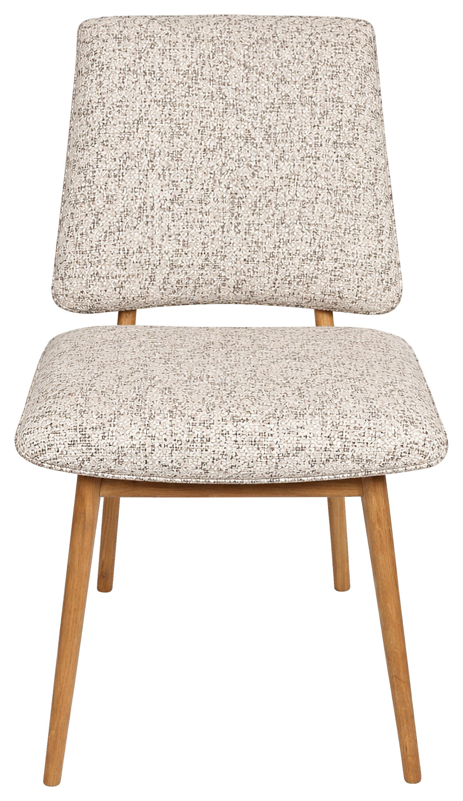 STUHL  Stoffauswahl Webstoff  - Eichefarben/Beige, MODERN, Holz/Textil (48/89,5/60cm) - Carryhome