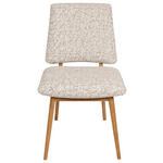 STUHL  Stoffauswahl Webstoff  - Eichefarben/Beige, MODERN, Holz/Textil (48/89,5/60cm) - Carryhome
