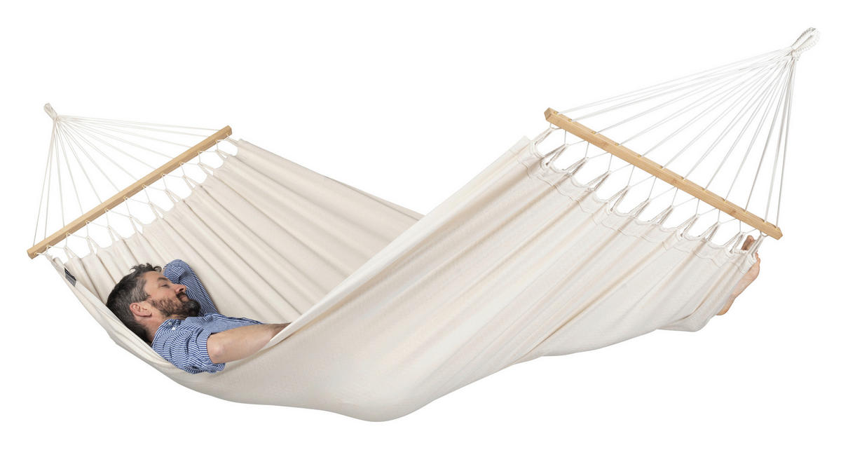 HOUPACÍ SÍŤ  - bílá, Konvenční, dřevo/textil (140/300cm) - La Siesta