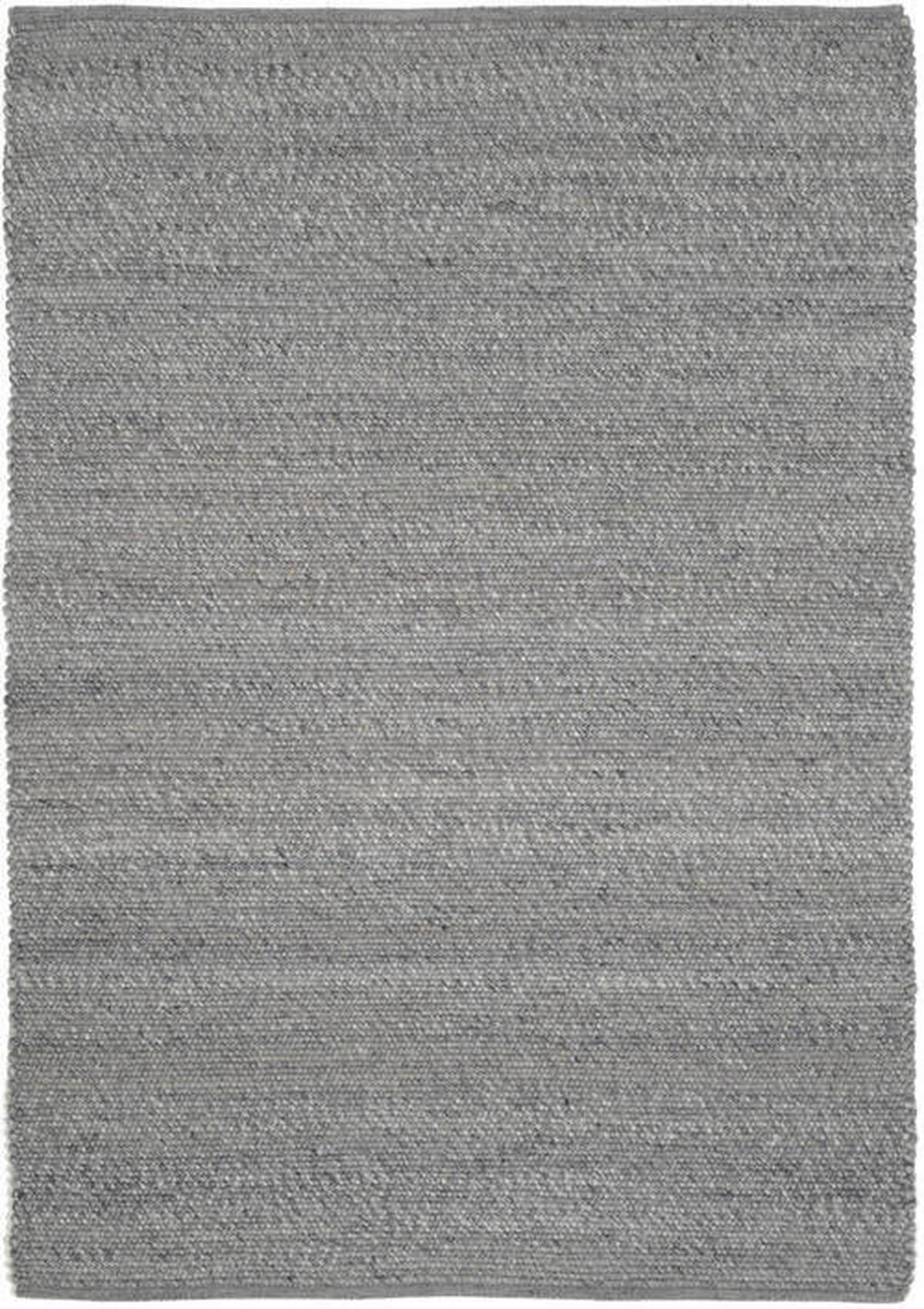 HANDWEBTEPPICH 170/240 cm Helsinki Grau  - Grau, Basics, Textil (170/240cm) - Linea Natura