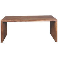 SCHREIBTISCH 200/100/76 cm  in Sheeshamfarben  - Sheeshamfarben, Design, Holz (200/100/76cm) - MID.YOU