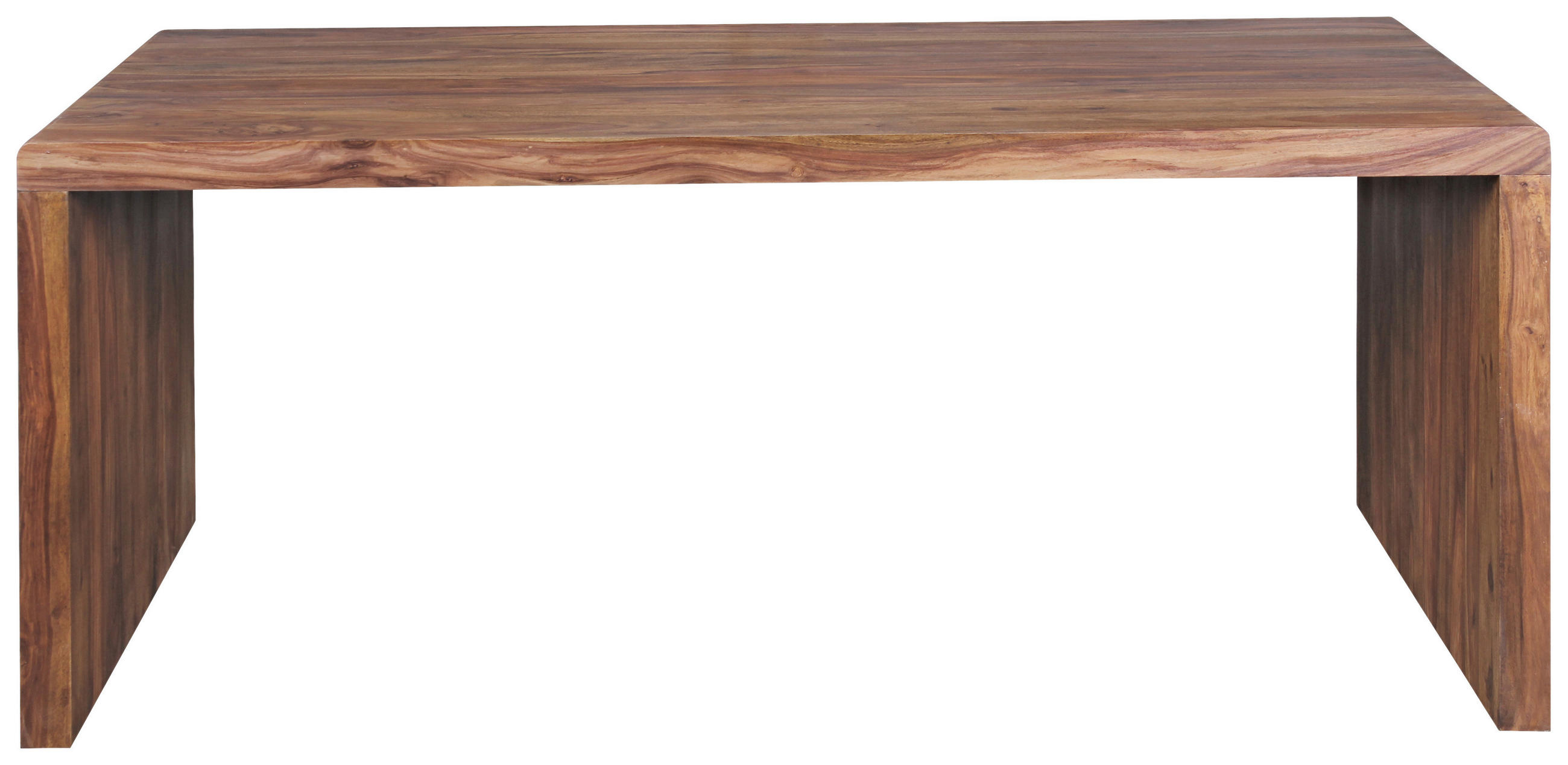 Mid.you Schreibtisch Sheesham 100x76x200 cm