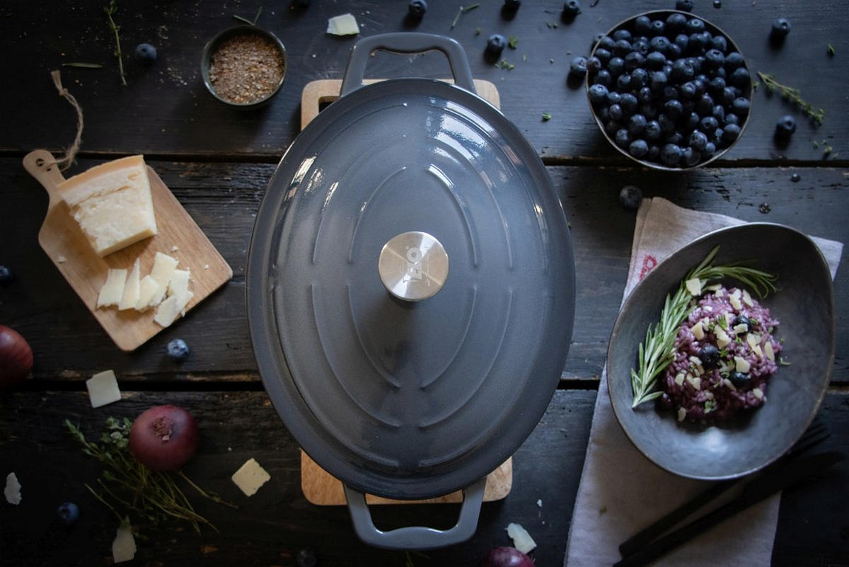 GUSSTOPF 5 L  - KONVENTIONELL, Metall (33cm) - ELO