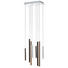 LED-HÄNGELEUCHTE - Dunkelbraun, KONVENTIONELL, Kunststoff/Metall (180/40/25cm) LED-HÄNGELEUCHTE - Dunkelbraun, KONVENTIONELL, Kunststoff/Metall (180/40/25cm)