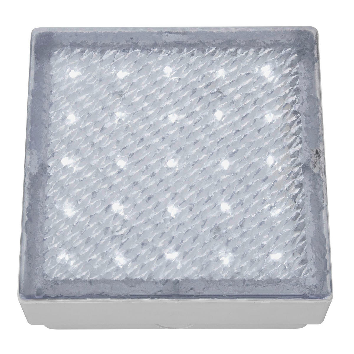 UTOMHUSLAMPA - vit, Basics, plast (15/15/7,6cm)