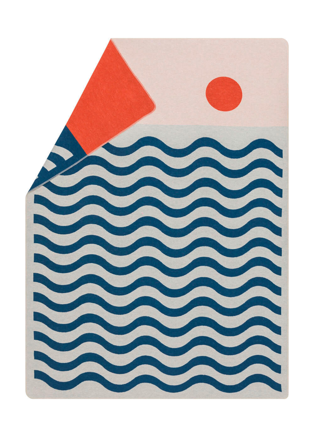 DECKE  - Blau, Basics, Textil (140/200cm) - David Fussenegger