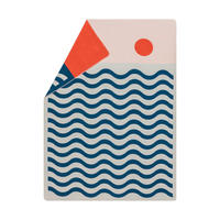 DECKE  - Blau, Basics, Textil (140/200cm) - David Fussenegger