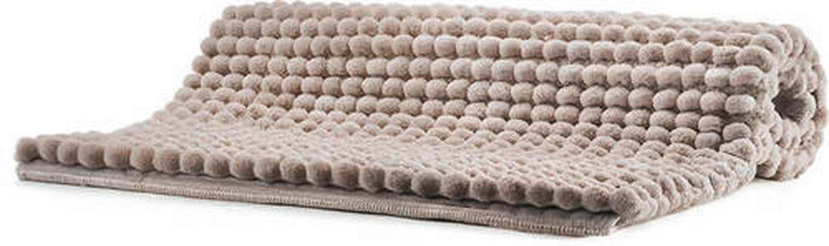 BIDET-VORLEGER Taupe  - Taupe, Basics, Kunststoff/Textil (50cm) - Esposa