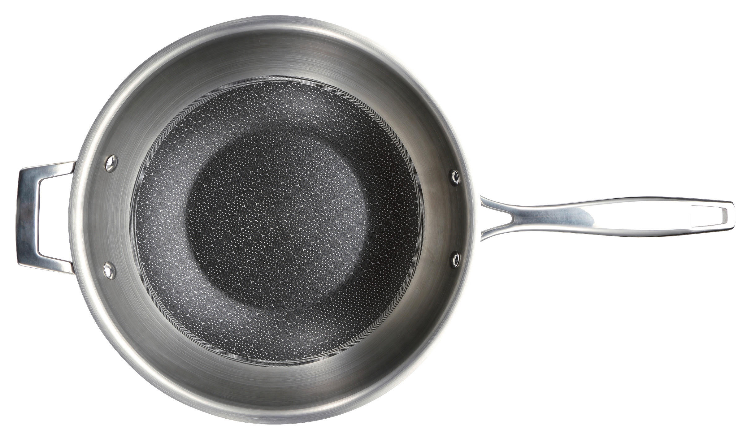 WOK,  - černá/barvy nerez oceli, Basics, kov (53/29,5/9cm) - Masterpro
