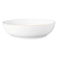 MISKA porcelán keramika 25 cm - biela/zlatá, Basics, keramika (25cm) - Seltmann Weiden