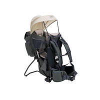 RÜCKENTRAGE Adventure  - Dunkelgrau/Beige, Basics, Textil (30/73/85cm) - Fillikid
