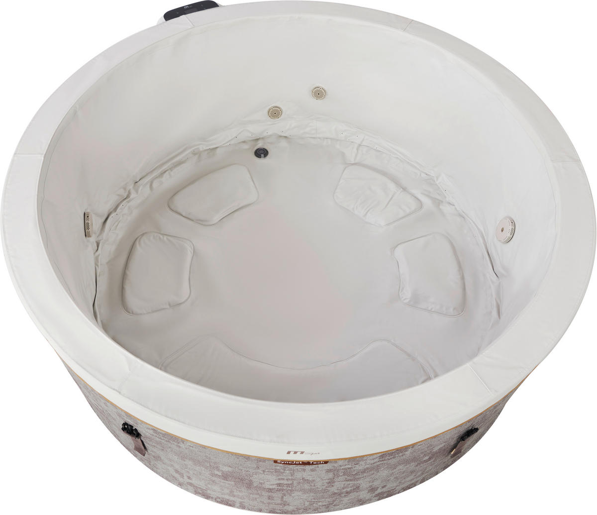 WHIRLPOOL MSPA COCOON 180/65 cm  - Hellbraun, KONVENTIONELL, Kunststoff (180/65cm)