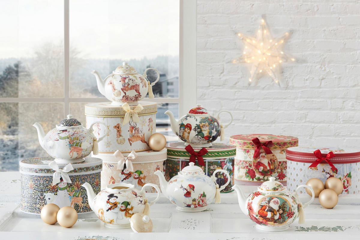 CEAINIC  - multicolor, Lifestyle, ceramică (22,8/14cm) - X-Mas