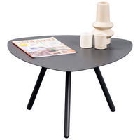 BEISTELLTISCH in Metall 60/60/35 cm  - Anthrazit, Design, Metall (60/60/35cm) - Xora