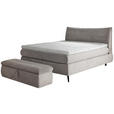 BOXSPRINGBETT 180/200 cm  in Grau  - Schwarz/Grau, Trend, Holz/Textil (180/200cm) - Esposa