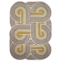 WOLLTEPPICH 140/200 cm Grün  - Grün, Basics, Textil (140/200cm)