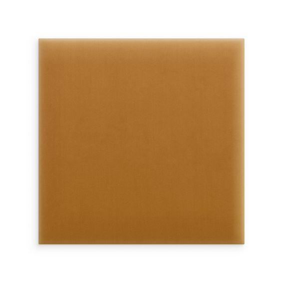 WANDPANEEL 40/40/2.5 cm  - Honig, Basics, Kunststoff/Textil (40/40/2.5cm)