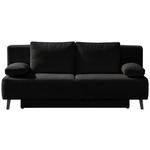 SCHLAFSOFA in Cord Anthrazit, Grau  - Anthrazit/Schwarz, MODERN, Textil/Metall (193/85/88cm) - Novel