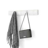 KUKA  bela  drvo, plastika  - bela, Lajfstajl, drvo/plastika (53/7/3cm) - Umbra