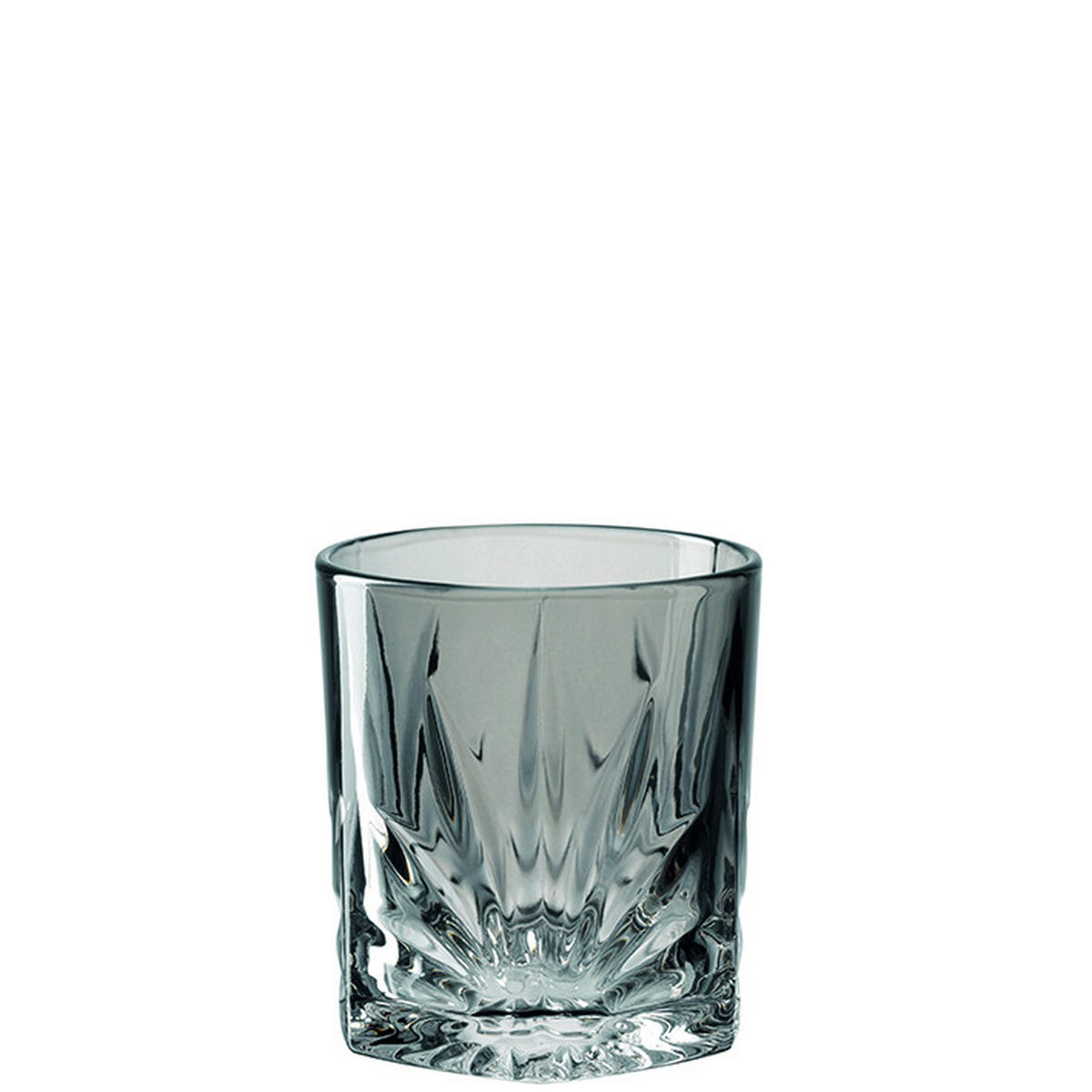 WHISKY-GLÄSERSET 330 ml 4-teilig  - Grau, LIFESTYLE, Glas (8,5/9,5/8,5cm) - Leonardo