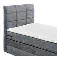 BOXSPRINGBETT 100/200 cm  in Anthrazit  - Anthrazit, Basics, Holzwerkstoff/Kunststoff (100/200cm) - Xora